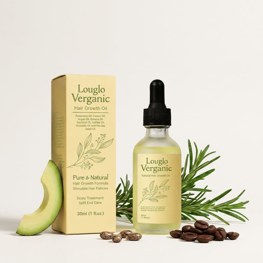 LOUGLO Natural Rosemary Hair Oil